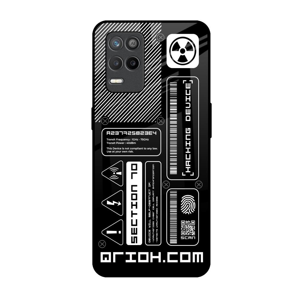 Futuristic Art Realme Narzo 30 5G Glass Back Cover Online
