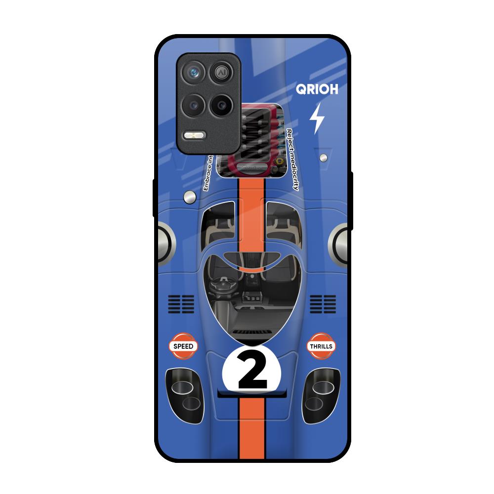 Car Adiction Realme Narzo 30 5G Glass Back Cover Online