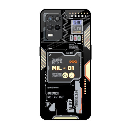 Exposed Parts Realme Narzo 30 5G Glass Back Cover Online