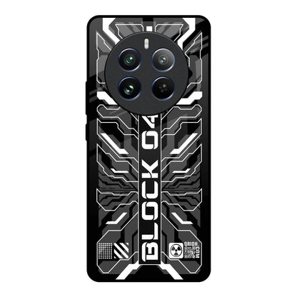 Monochrome Magic Realme P1 5G Glass Back Cover Online