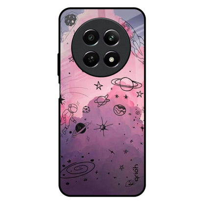 Space Doodles Realme Narzo 70x 5G Glass Back Cover Online