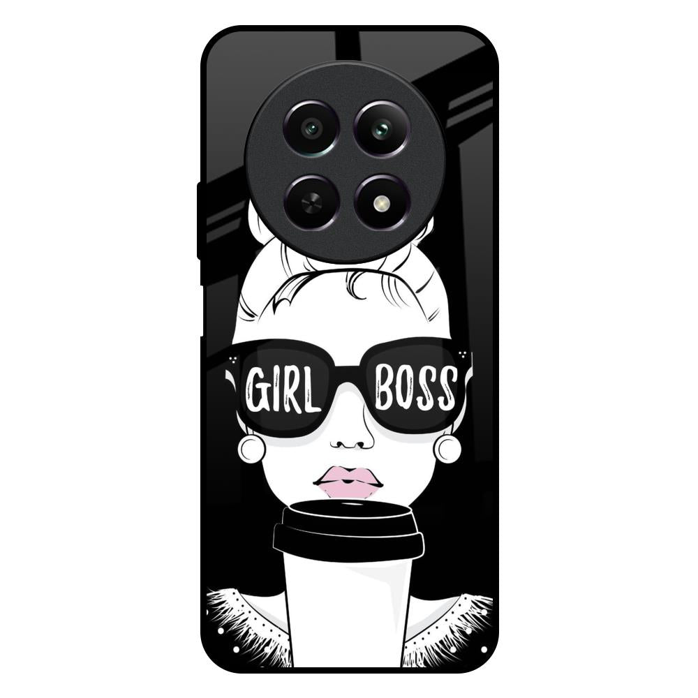 Girl Boss Realme Narzo 70x 5G Glass Back Cover Online