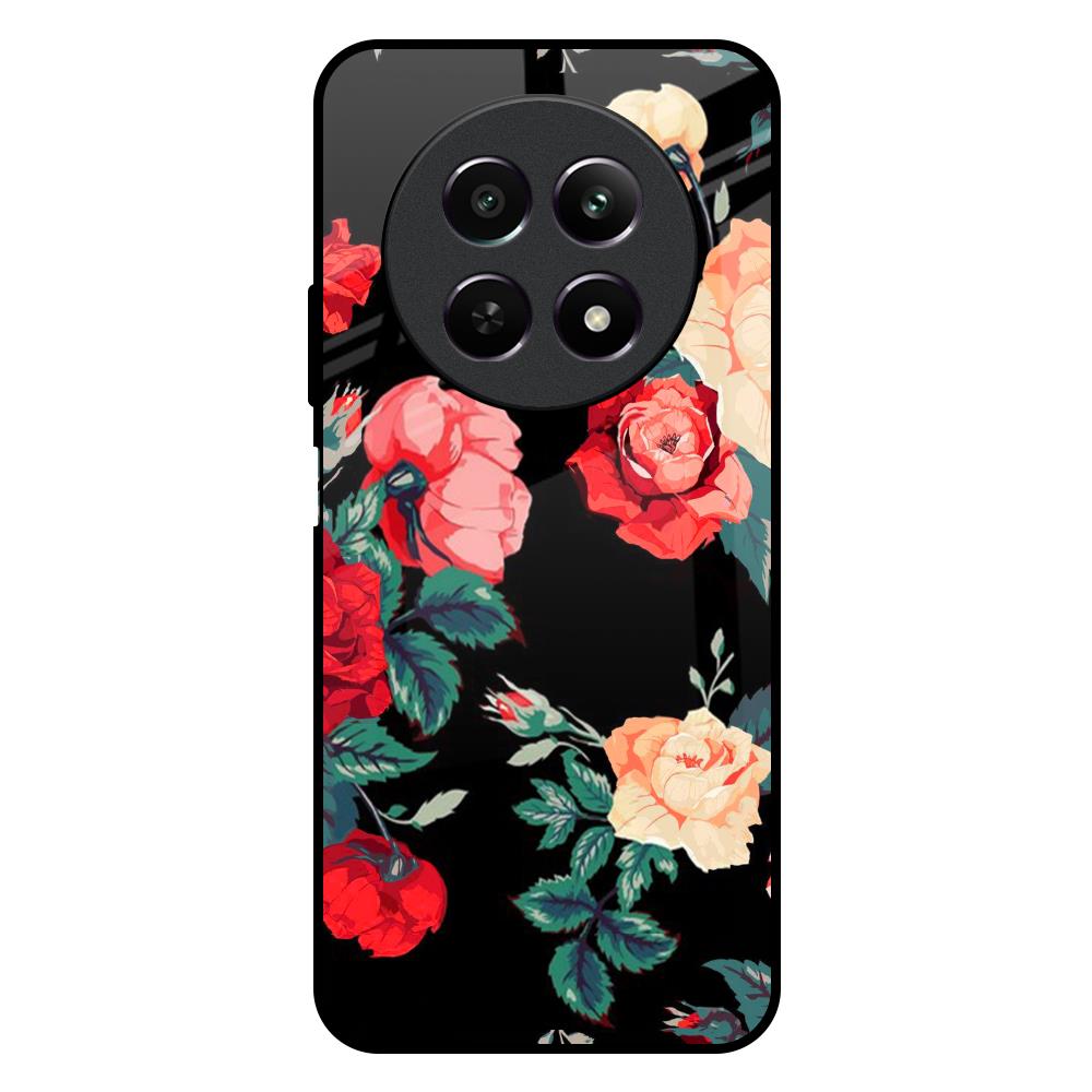 Floral Bunch Realme Narzo 70x 5G Glass Back Cover Online