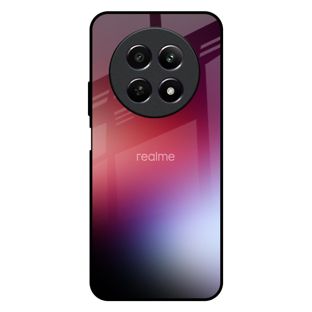 Gaussian Red Realme Narzo 70x 5G Glass Back Cover Online