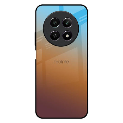 Rich Brown Realme Narzo 70x 5G Glass Back Cover Online