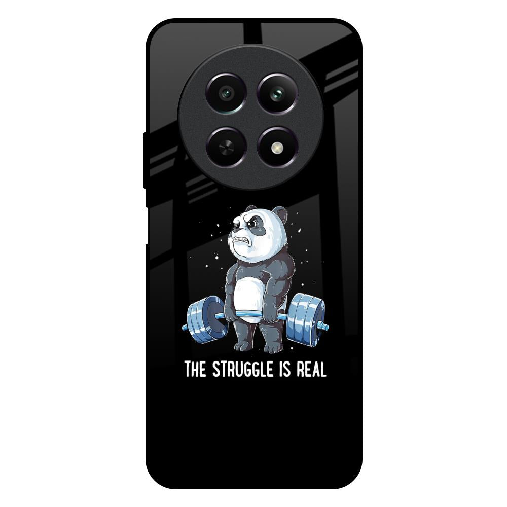 Real Struggle Realme Narzo N65 5G Glass Back Cover Online
