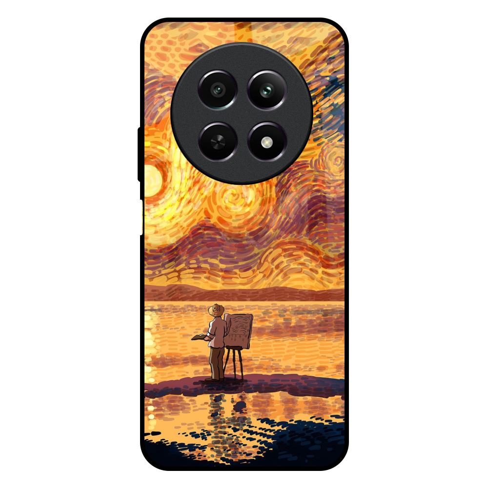 Sunset Vincent Realme Narzo N65 5G Glass Back Cover Online