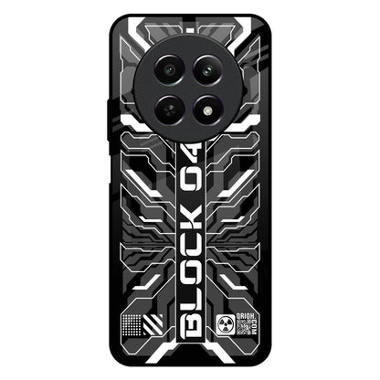 Monochrome Magic Realme Narzo N65 5G Glass Back Cover Online