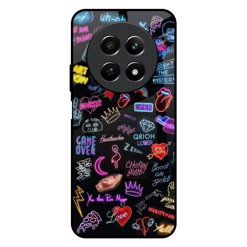 Accept The Mystery Realme Narzo N65 5G Glass Back Cover Online