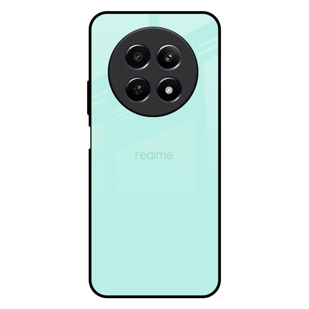 Teal Realme Narzo N65 5G Glass Back Cover Online