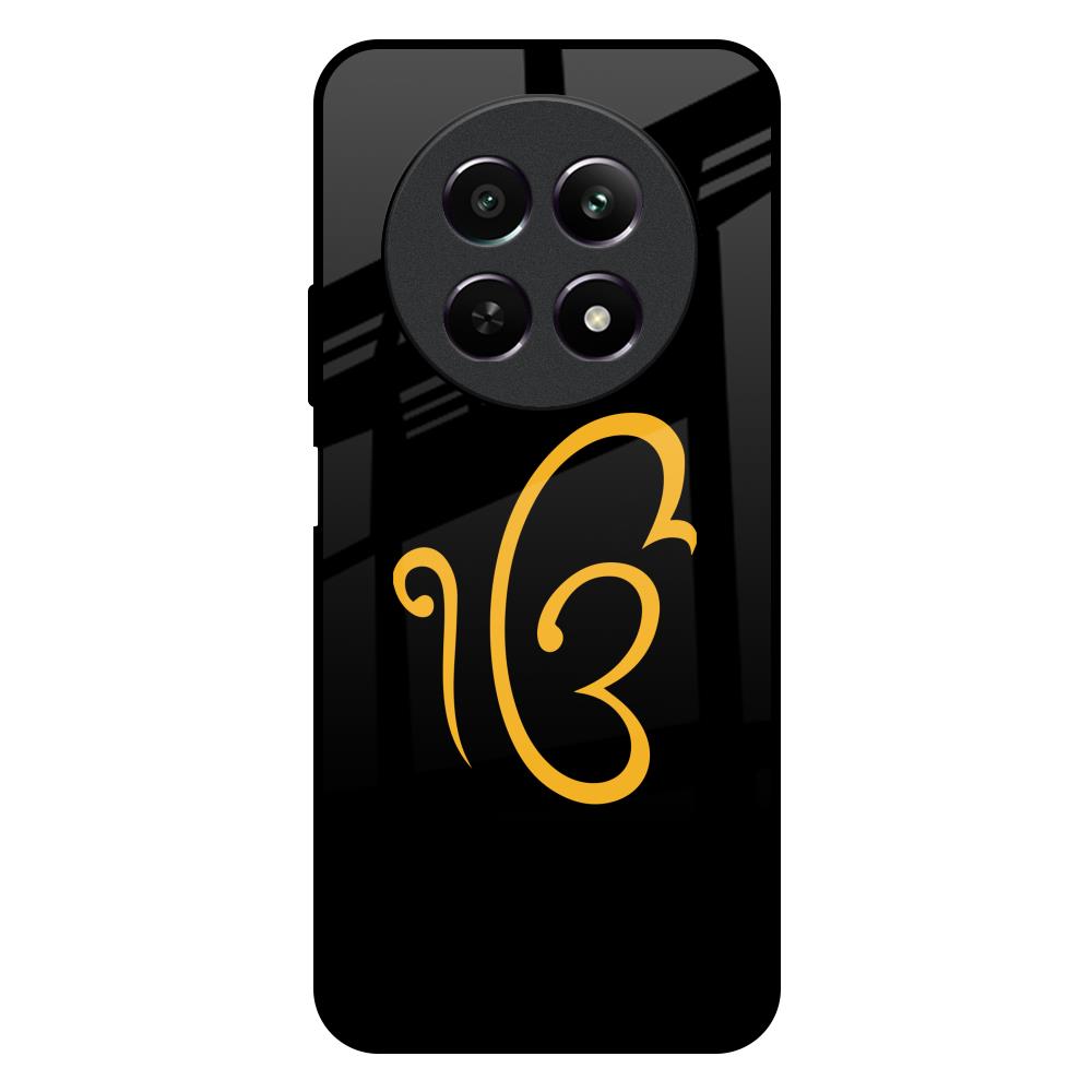 Luxury Fashion Initial Realme 12X 5G Glass Back Cover Online