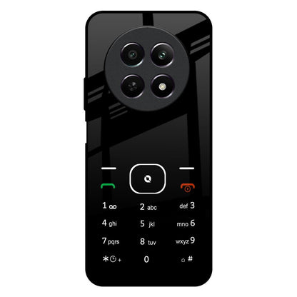 Classic Keypad Pattern Realme 12X 5G Glass Back Cover Online