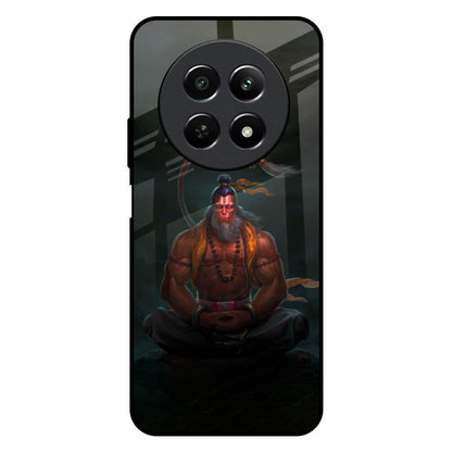 Lord Hanuman Animated Realme 12X 5G Glass Back Cover Online