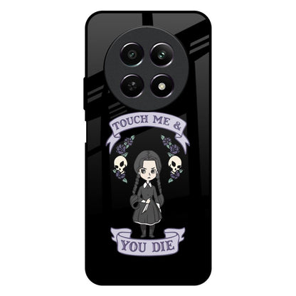 Touch Me & You Die Realme 12X 5G Glass Back Cover Online