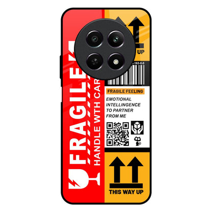 Handle With Care Realme 12X 5G Glass Back Cover Online
