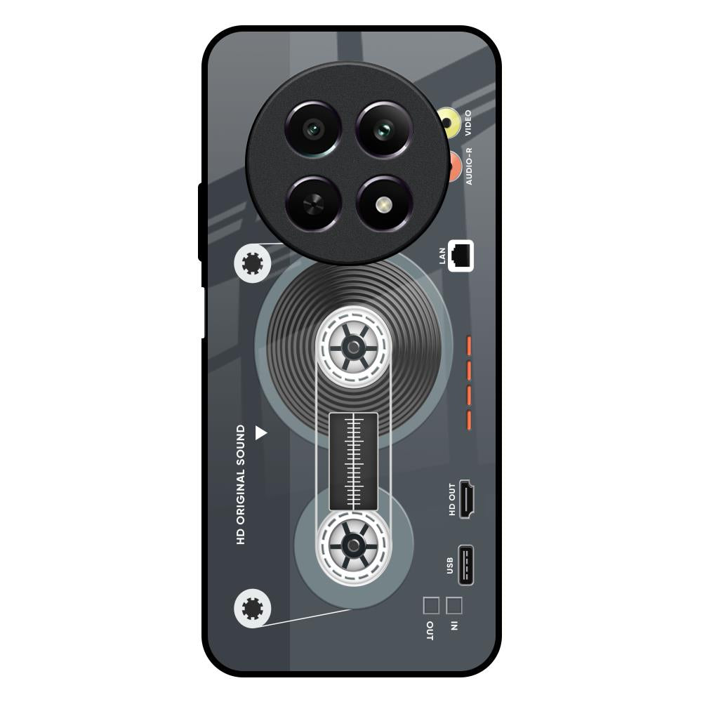 Retro Recorder Realme 12X 5G Glass Back Cover Online