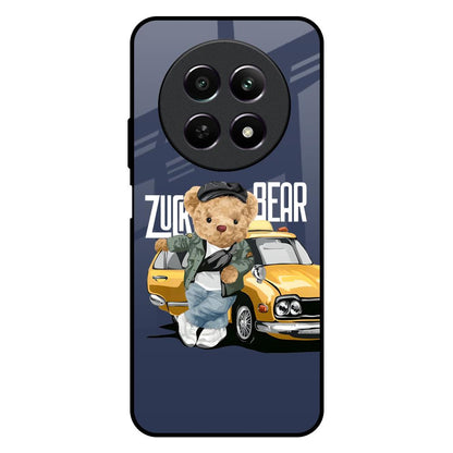 Adventurous Bear Realme 12X 5G Glass Back Cover Online