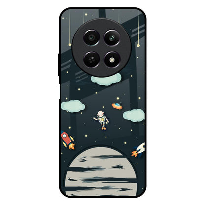 Astronaut Dream Realme 12X 5G Glass Back Cover Online