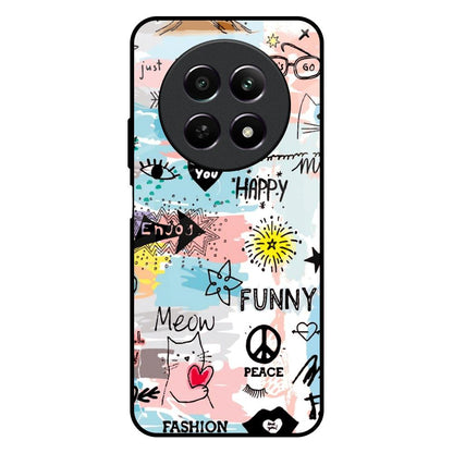 Just For You Realme 12X 5G Glass Back Cover Online