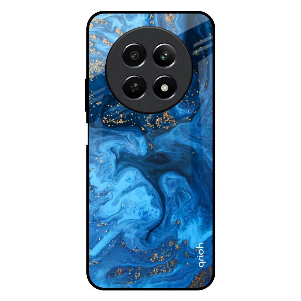 Gold Sprinkle Realme 12X 5G Glass Back Cover Online