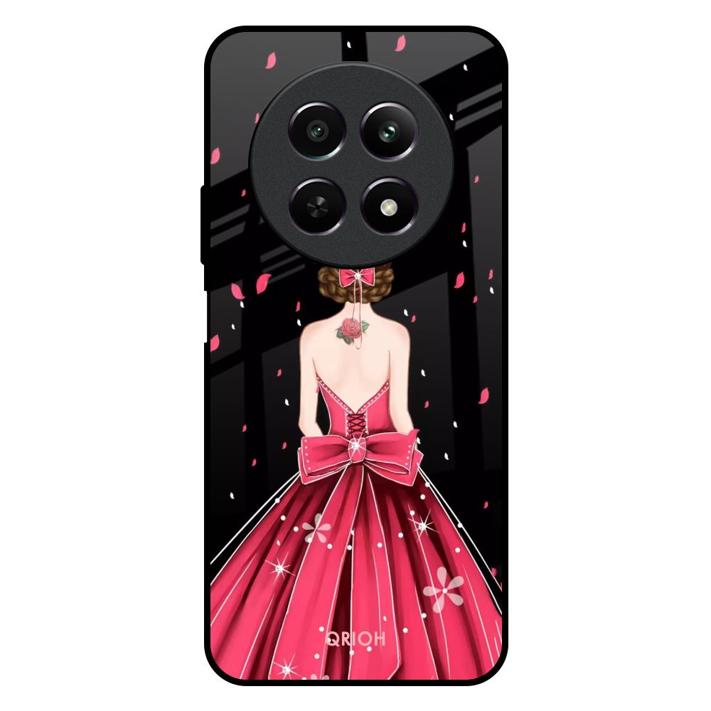 Fashion Princess Realme 12X 5G Glass Back Cover Online