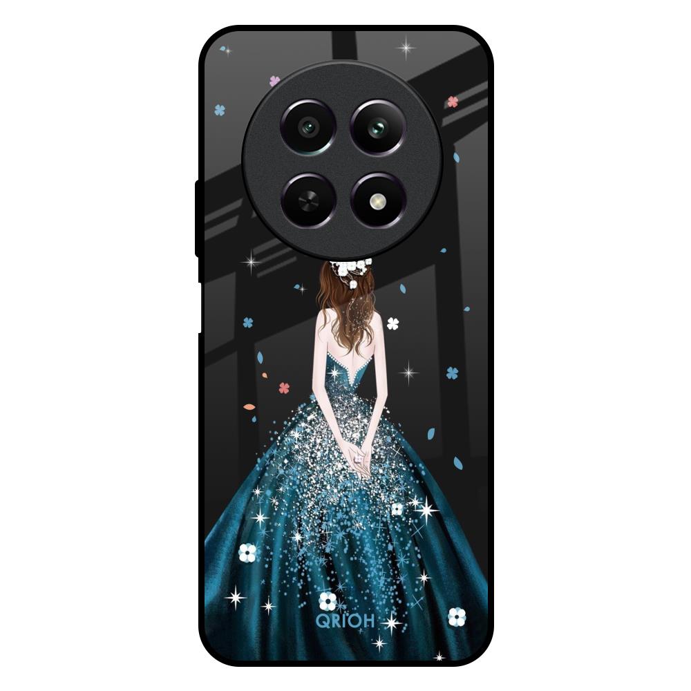 Queen Of Fashion Realme 12X 5G Glass Back Cover Online