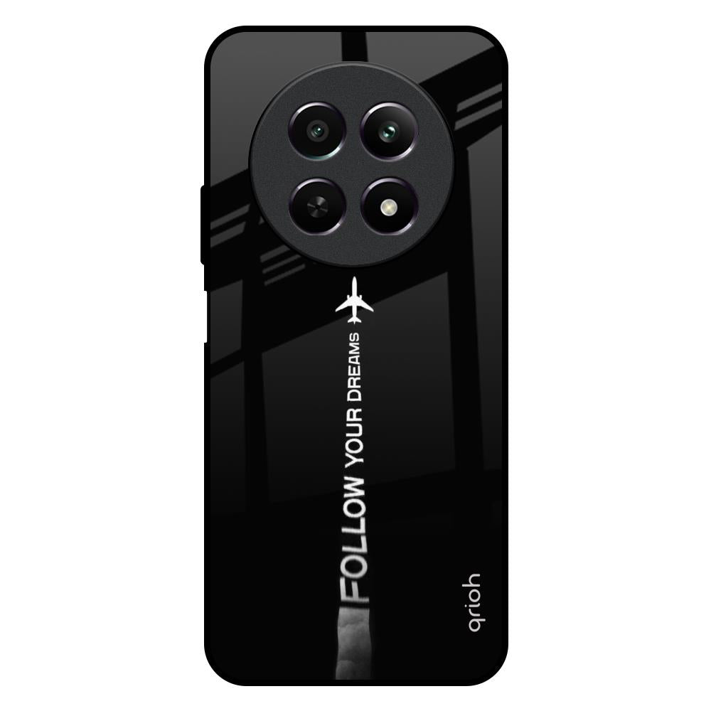 Follow Your Dreams Realme 12X 5G Glass Back Cover Online