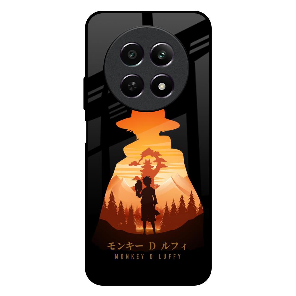 Luffy One Piece Realme 12X 5G Glass Back Cover Online