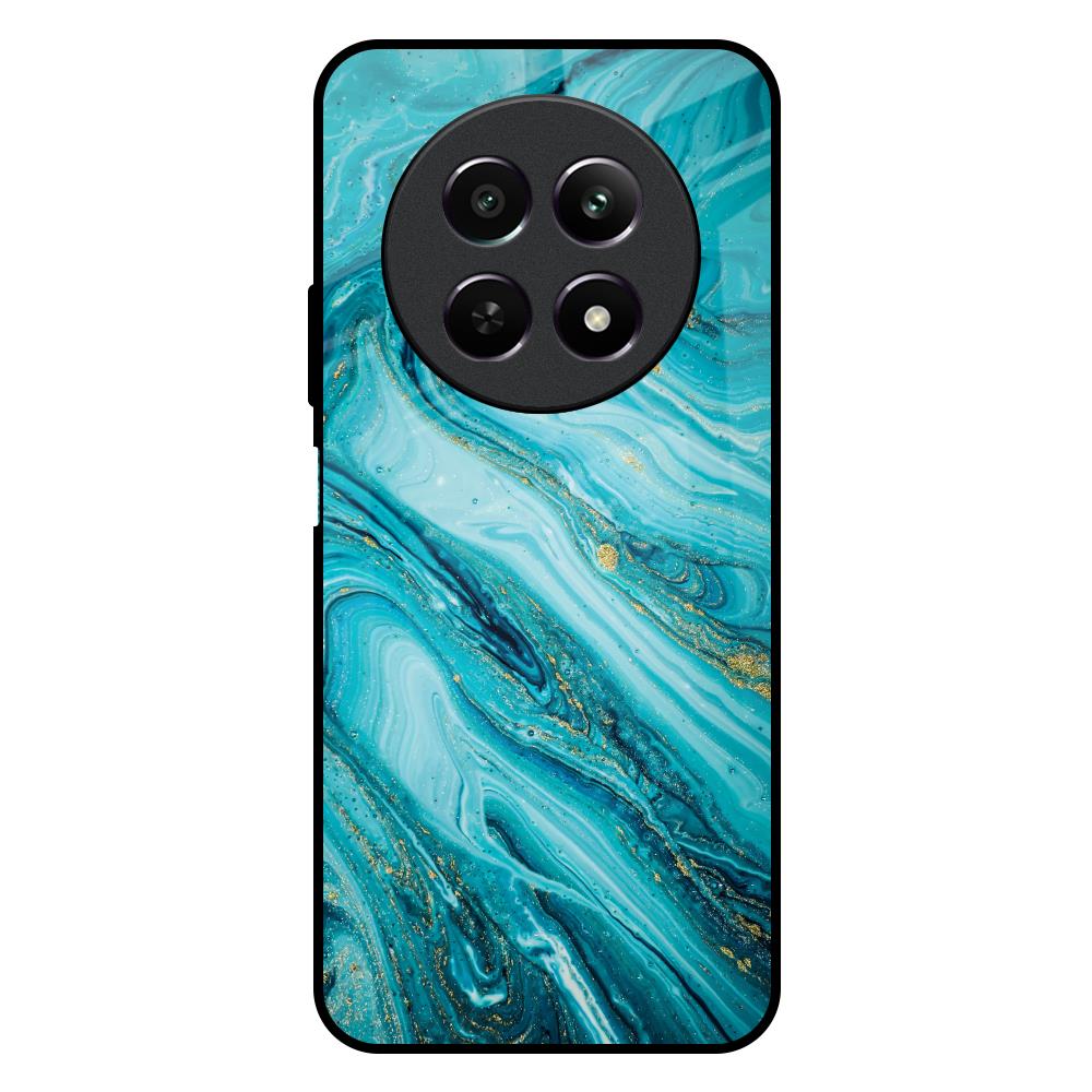 Ocean Marble Realme 12X 5G Glass Back Cover Online