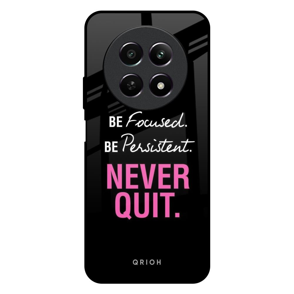 Be Focused Realme 12X 5G Glass Back Cover Online
