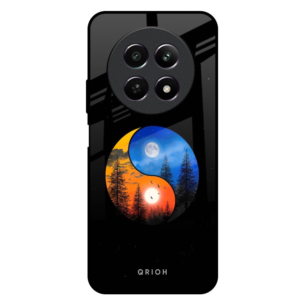 Yin Yang Balance Realme 12X 5G Glass Back Cover Online
