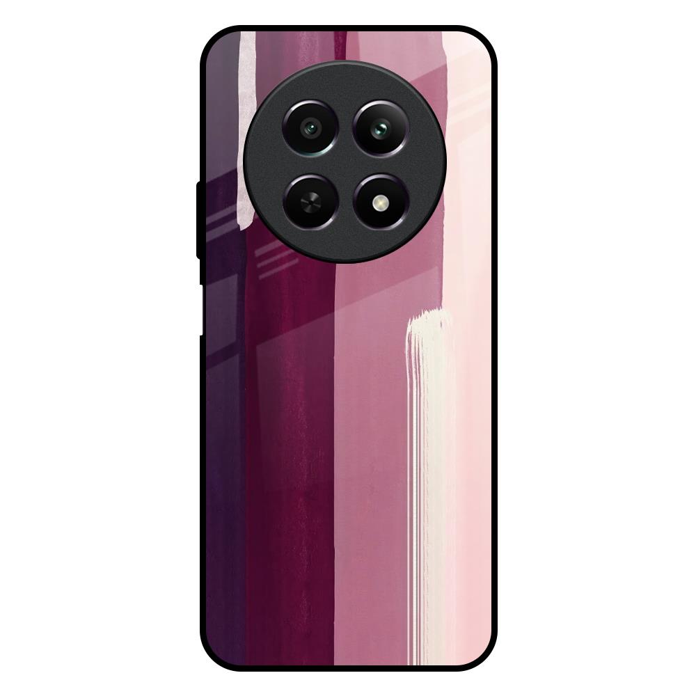 Brush Stroke Art Realme 12X 5G Glass Back Cover Online