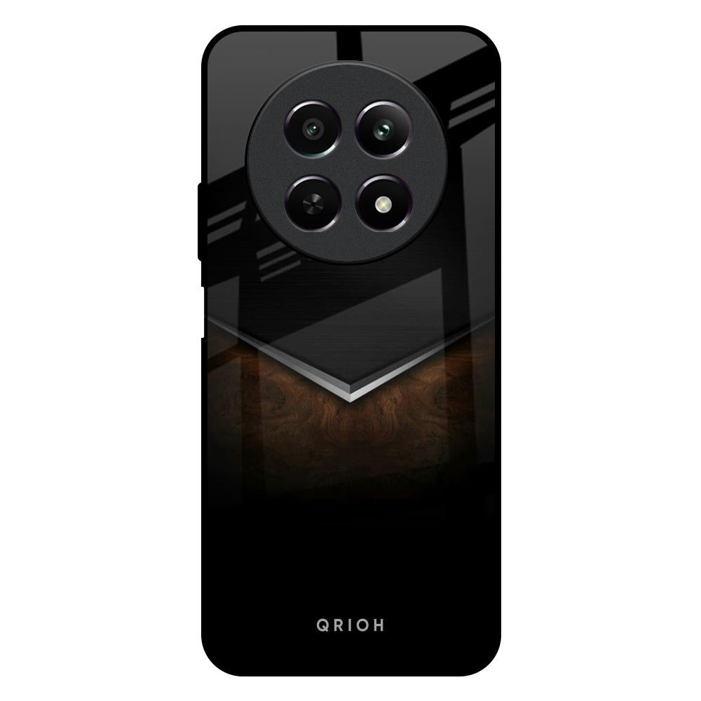 Dark Walnut Realme 12X 5G Glass Back Cover Online