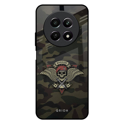 Army Warrior Realme 12X 5G Glass Back Cover Online