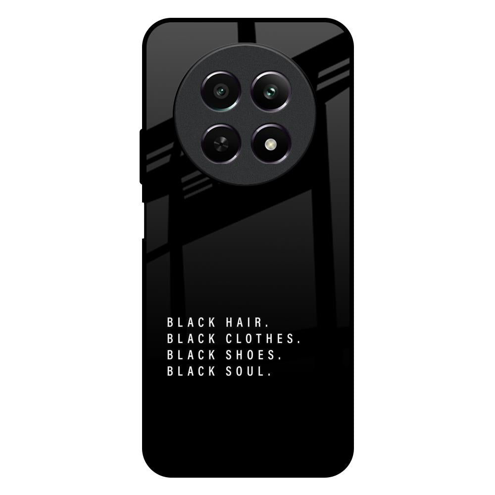 Black Soul Realme 12X 5G Glass Back Cover Online