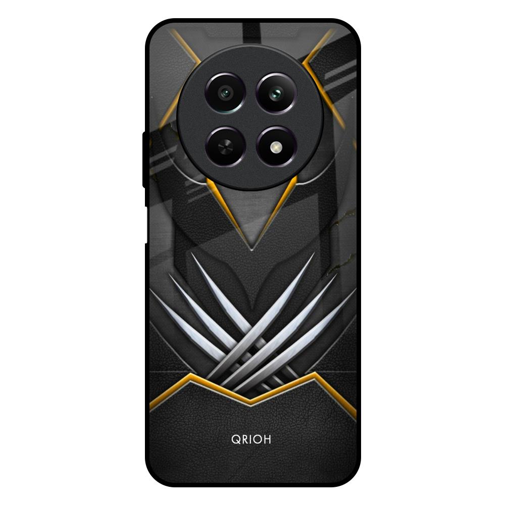 Black Warrior Realme 12X 5G Glass Back Cover Online
