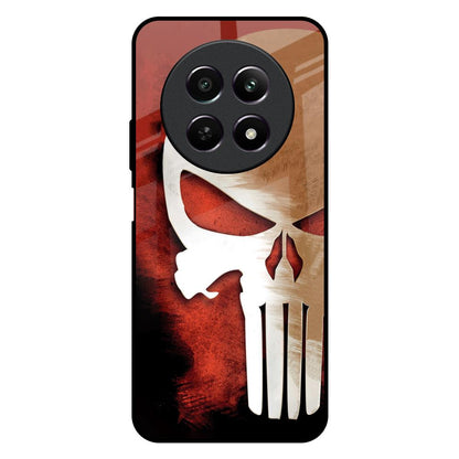 Red Skull Realme 12X 5G Glass Back Cover Online