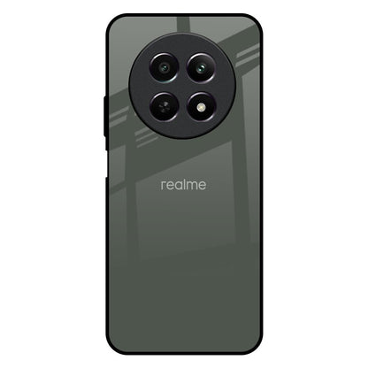 Charcoal Realme 12X 5G Glass Back Cover Online