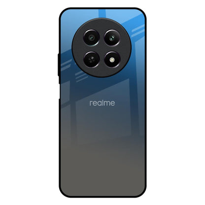 Blue Grey Ombre Realme 12X 5G Glass Back Cover Online
