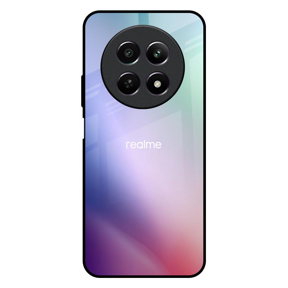 Abstract Holographic Realme 12X 5G Glass Back Cover Online