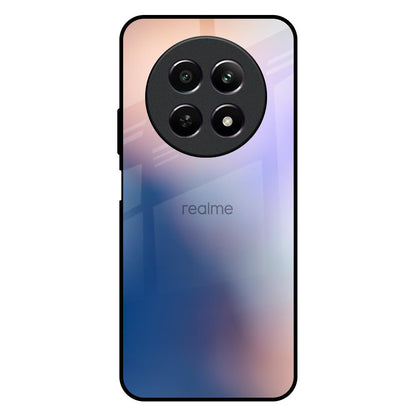 Blue Mauve Gradient Realme 12X 5G Glass Back Cover Online