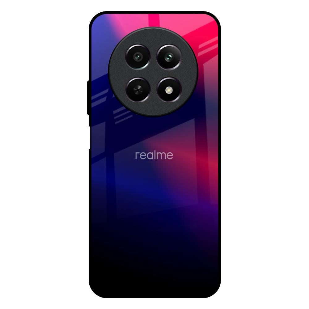 Blue Ombre Realme 12X 5G Glass Back Cover Online
