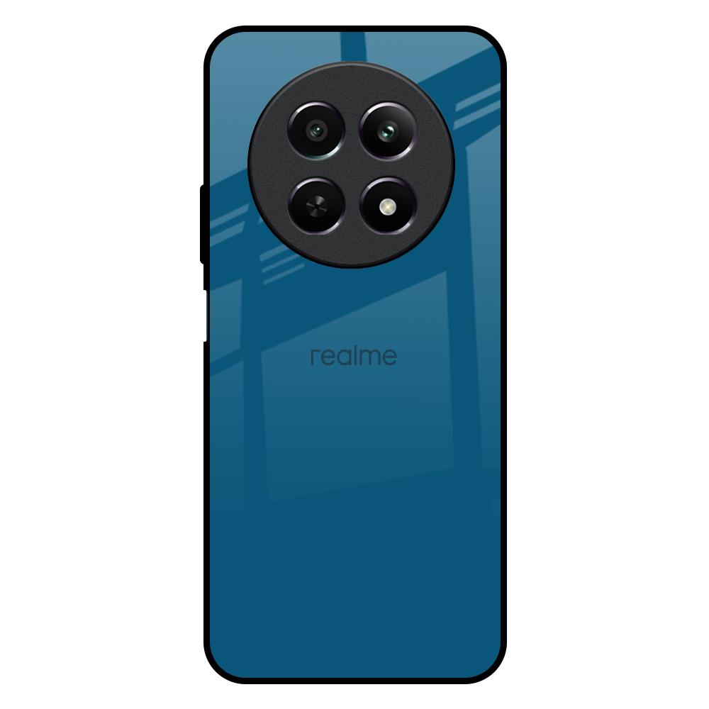 Cobalt Blue Realme 12X 5G Glass Back Cover Online