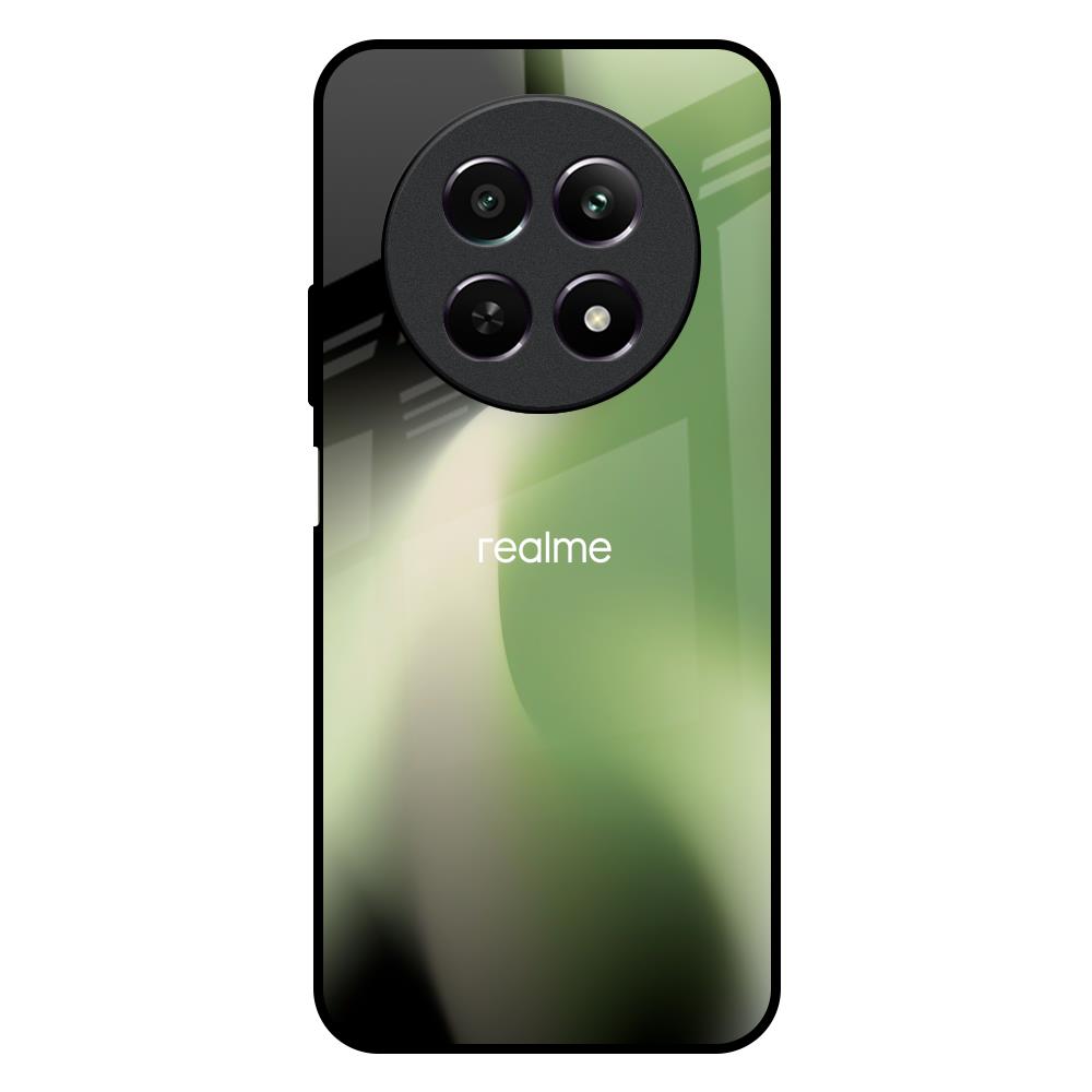 Green Tornado Realme 12X 5G Glass Back Cover Online