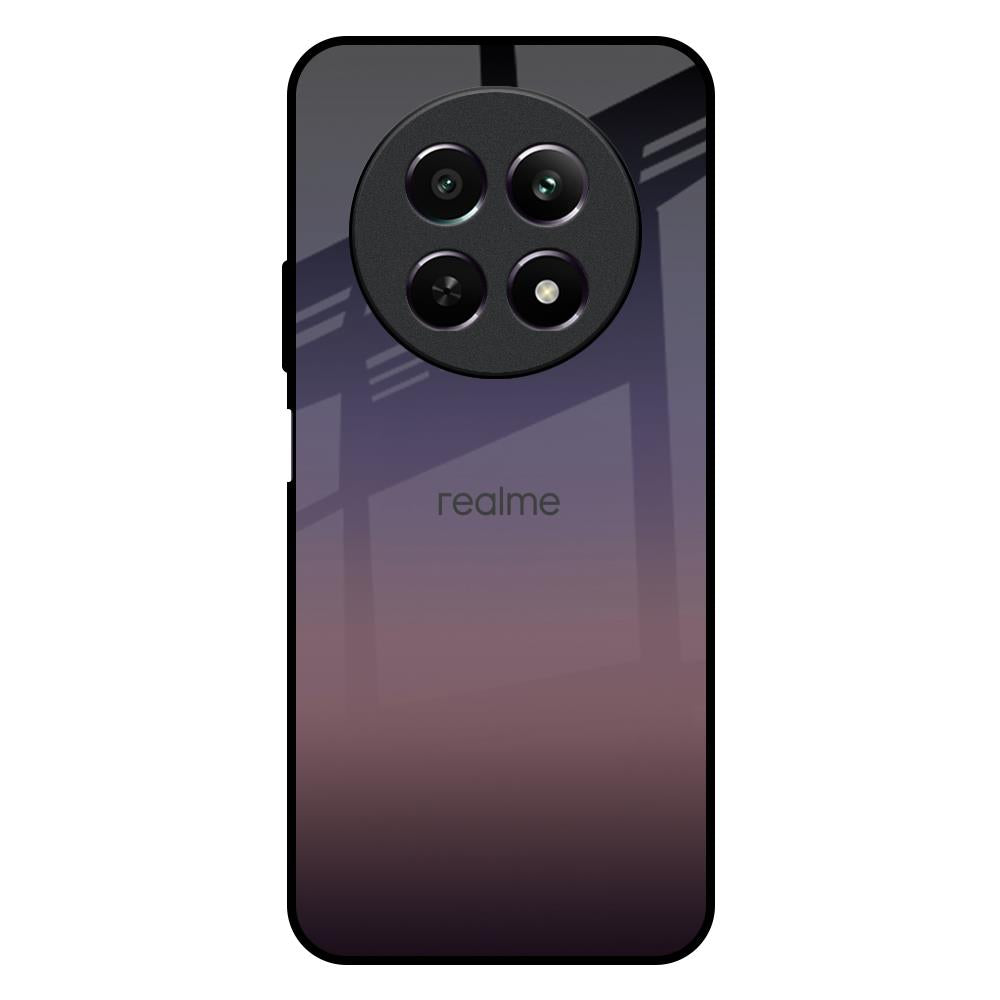Grey Ombre Realme 12X 5G Glass Back Cover Online