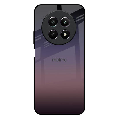Grey Ombre Realme 12X 5G Glass Back Cover Online