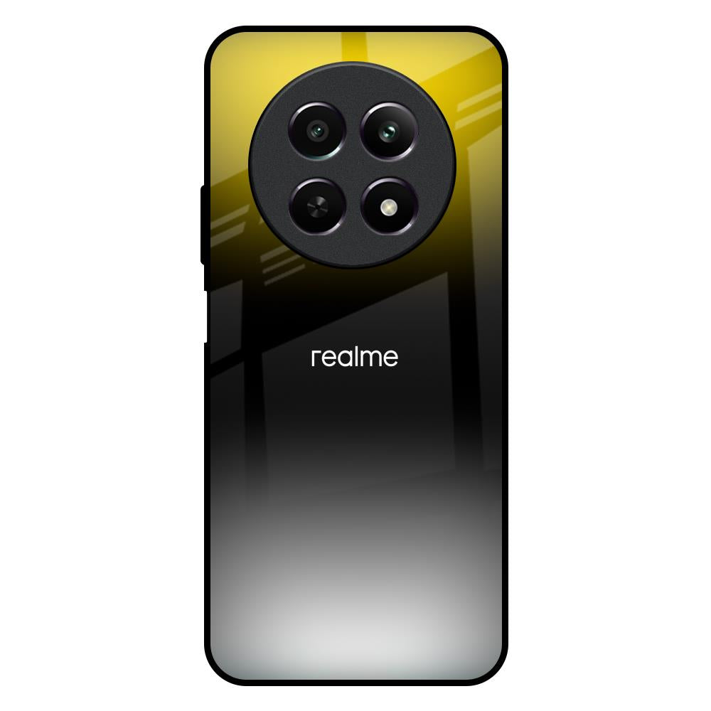 Yellow Shadow Realme 12X 5G Glass Back Cover Online