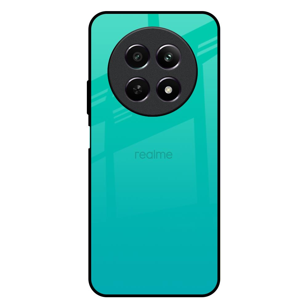 Cuba Blue Realme 12X 5G Glass Back Cover Online