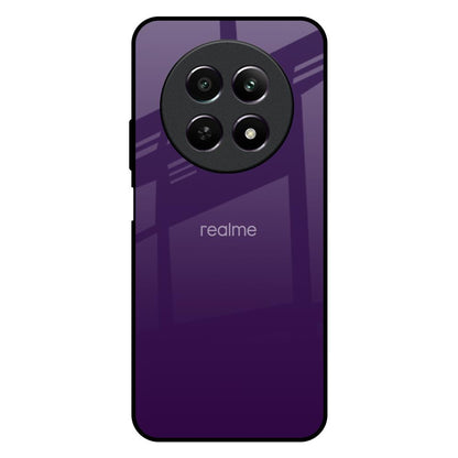 Dark Purple Realme 12X 5G Glass Back Cover Online