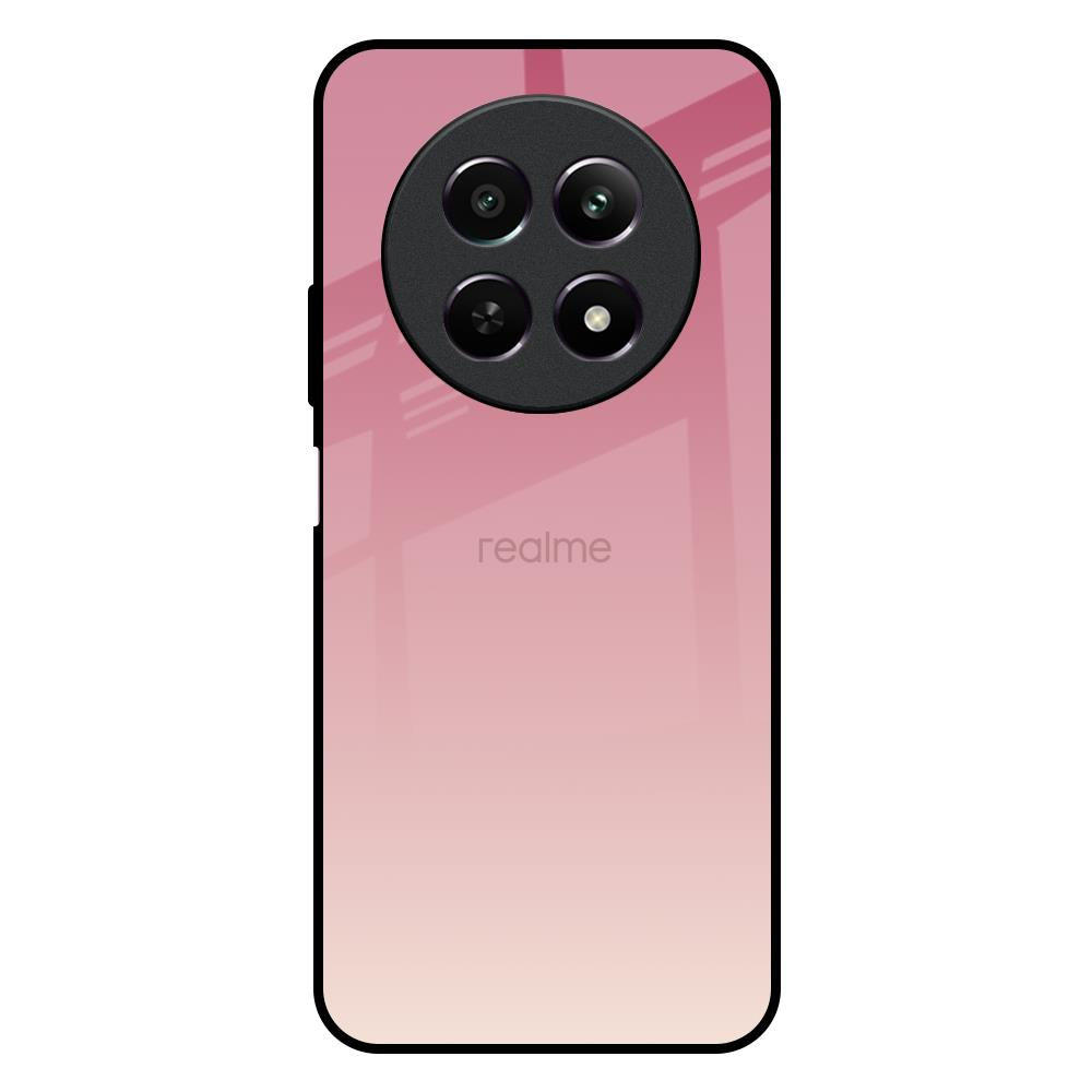 Blooming Pink Realme 12X 5G Glass Back Cover Online